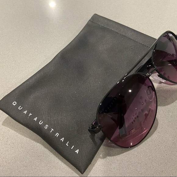 Quay Australia Purple Aviators - Picture 3 of 9